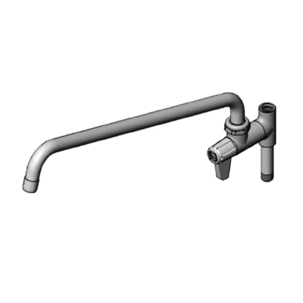 T&S Brass 5AFL16 18-7/16 Inch Add-On Faucet Cerama Cartridges Lever Handle T&S Brass 5AFL16 18-7/16 Inch Add-On Faucet Cerama Cartridges Lever Handle