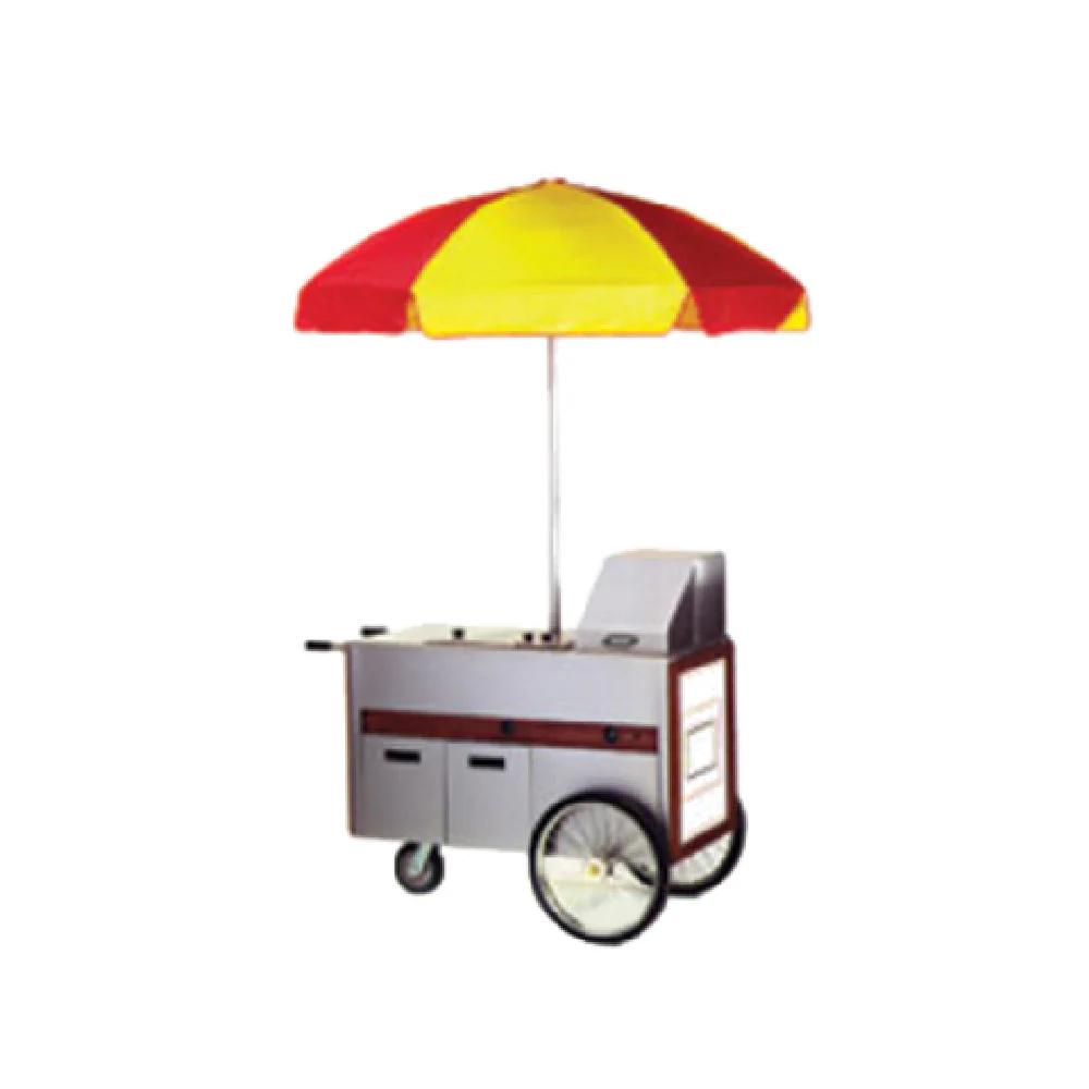 Eagle HDC48-120NYF 48 Inch 2 Insulated Heat Wells Hot Food Merchandising Cart Eagle HDC48-120NYF 48 Inch 2 Insulated Heat Wells Hot Food Merchandising Cart