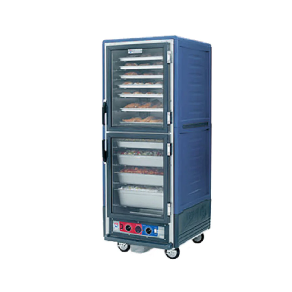 Metro C539-HLDC-4-BU 27 Inch Heated Cabinet Mobile Insulated Dutch Doors with Blue Insulation Armour Metro C539-HLDC-4-BU 27 Inch Heated Cabinet Mobile Insulated Dutch Doors with Blue Insulation Armour