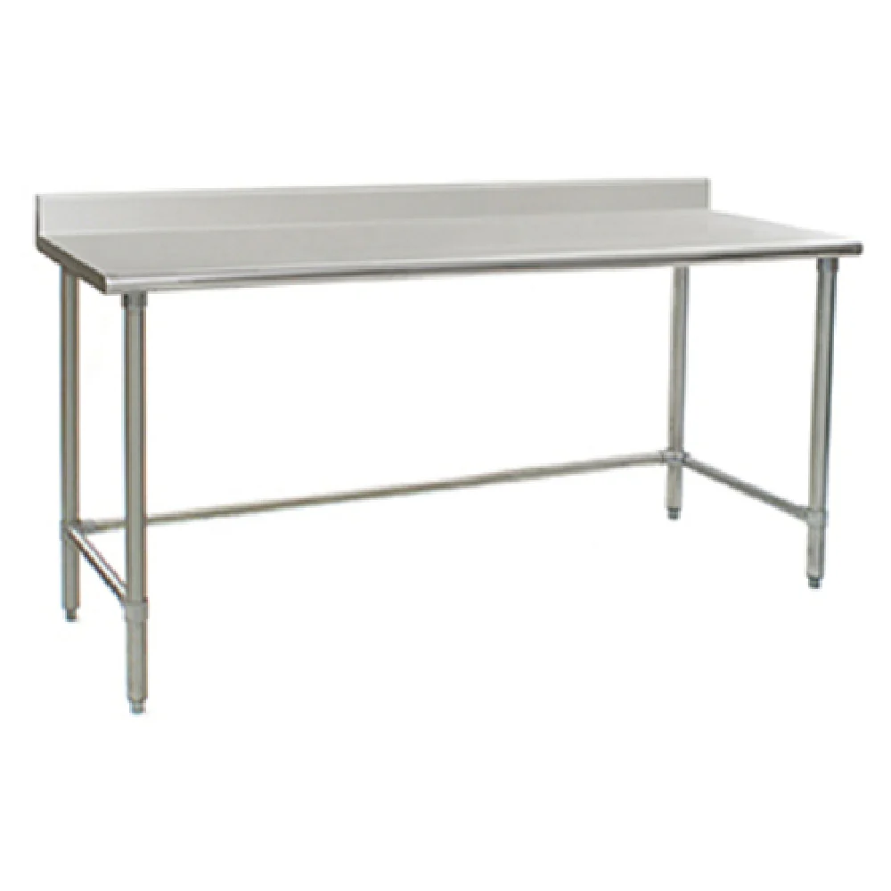 Eagle BPT-2472STEB-BS 72 Inch Stainless Steel Work Table with 4-1/2 Inch Backsplash Eagle BPT-2472STEB-BS 72 Inch Stainless Steel Work Table with 4-1/2 Inch Backsplash