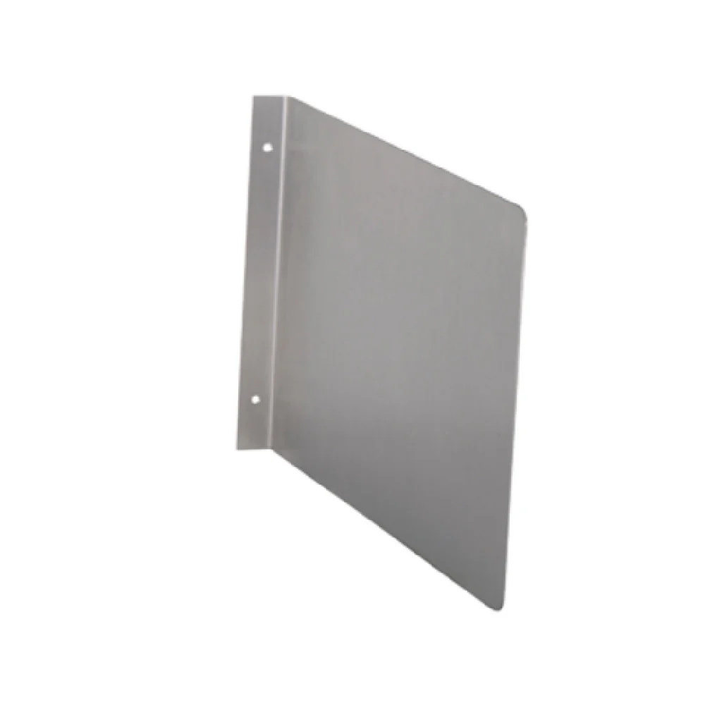BK Resources BKHS-SWSS 14-1/2 Inch Wall Mount Sink Splash Stainless Steel with 9 Inch Fit