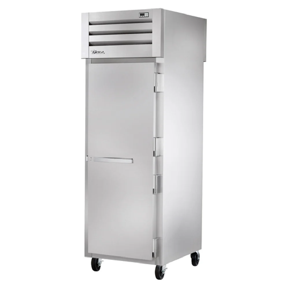 True Refrigeration STR1RPT-1S-1G-HC 27 Inch Pass-thru Refrigerator Stainless Steel True Refrigeration STR1RPT-1S-1G-HC 27 Inch Pass-thru Refrigerator Stainless Steel
