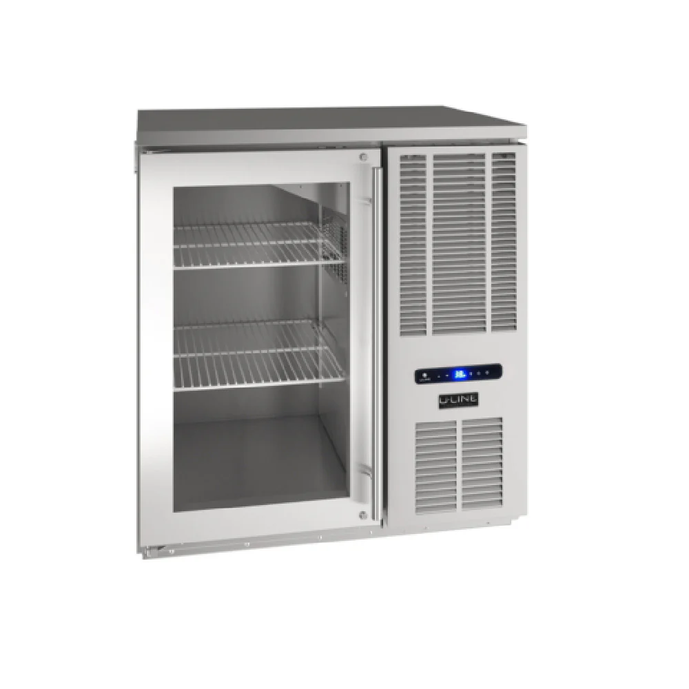 U-Line Corporation UCBR532-SG01A 32 Inch Commercial Back Bar Refrigerator 6.25 cu ft U-Line Corporation UCBR532-SG01A 32 Inch Commercial Back Bar Refrigerator 6.25 cu ft