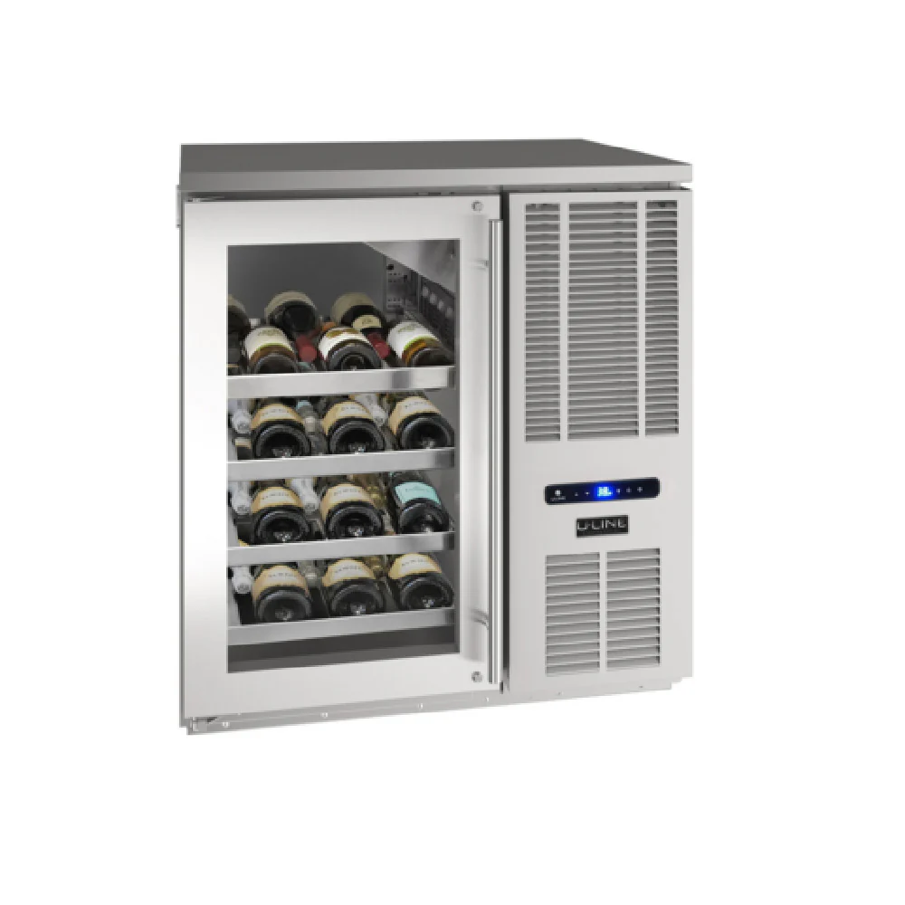 U-Line Corporation UCBR532-SG01A 32 Inch Commercial Back Bar Refrigerator 6.25 cu ft U-Line Corporation UCBR532-SG01A 32 Inch Commercial Back Bar Refrigerator 6.25 cu ft