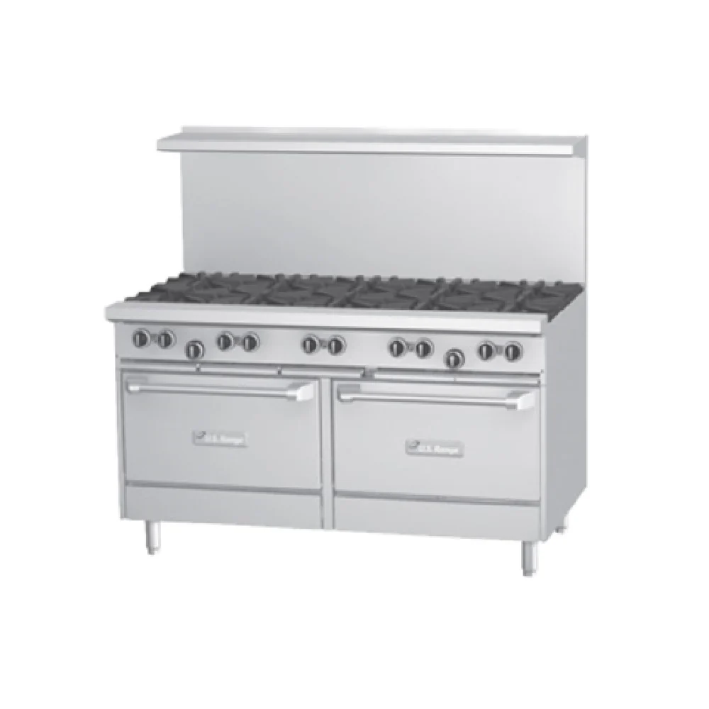 Garland U60-6G24SS_NAT 60 Inch Gas Restaurant Range with 6 Burners 228000 BTU