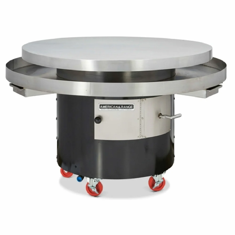 American Range AMBG-60 60 Inch Round Griddle Gas Mongolian BBQ Grill 160000 BTU