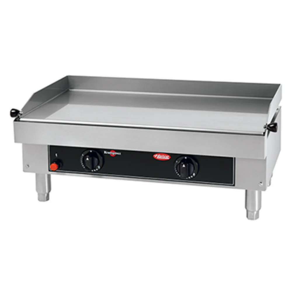 Hatco KGRDG-2513-QS 25 Inch Griddle Gas Countertop Stainless Steel with 2 Burners 13648 BTU Hatco KGRDG-2513-QS 25 Inch Griddle Gas Countertop Stainless Steel with 2 Burners 13648 BTU