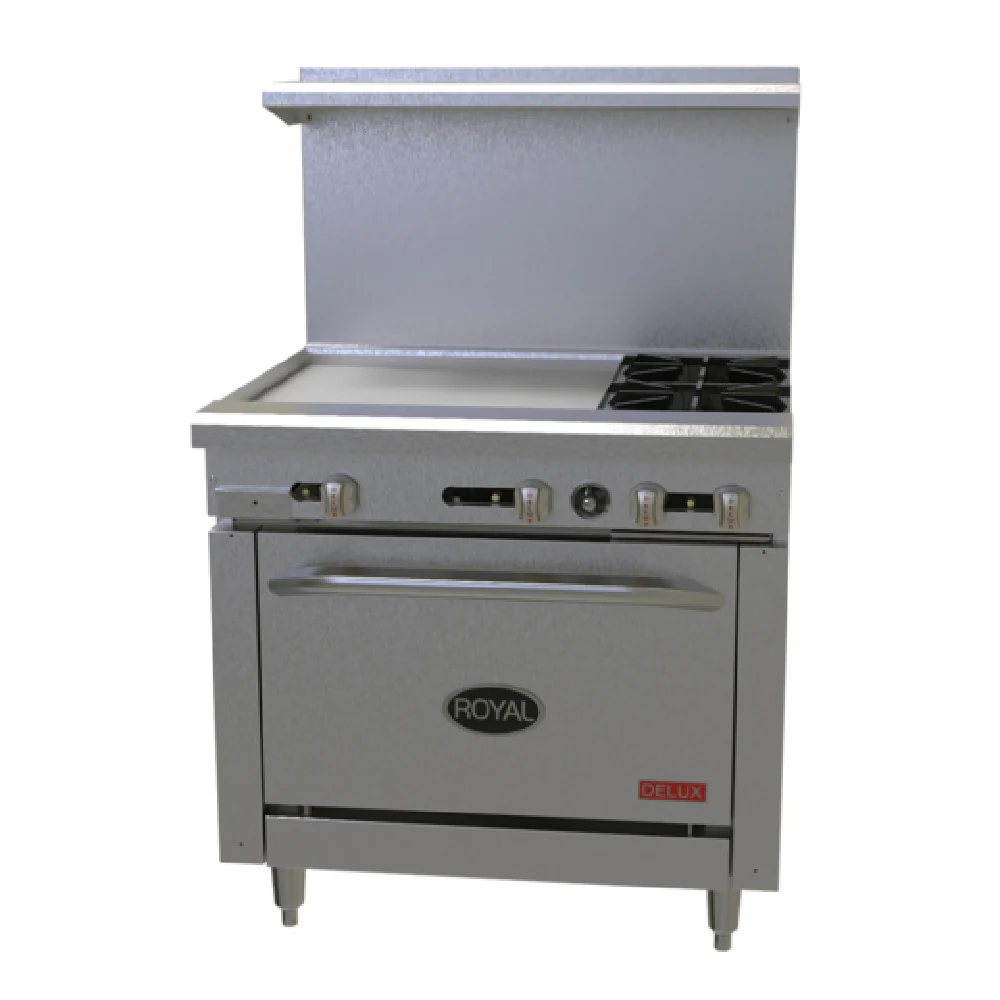 Royal Range Of California RDR-2G24-C_NAT Delux Series Restaurant Range Gas