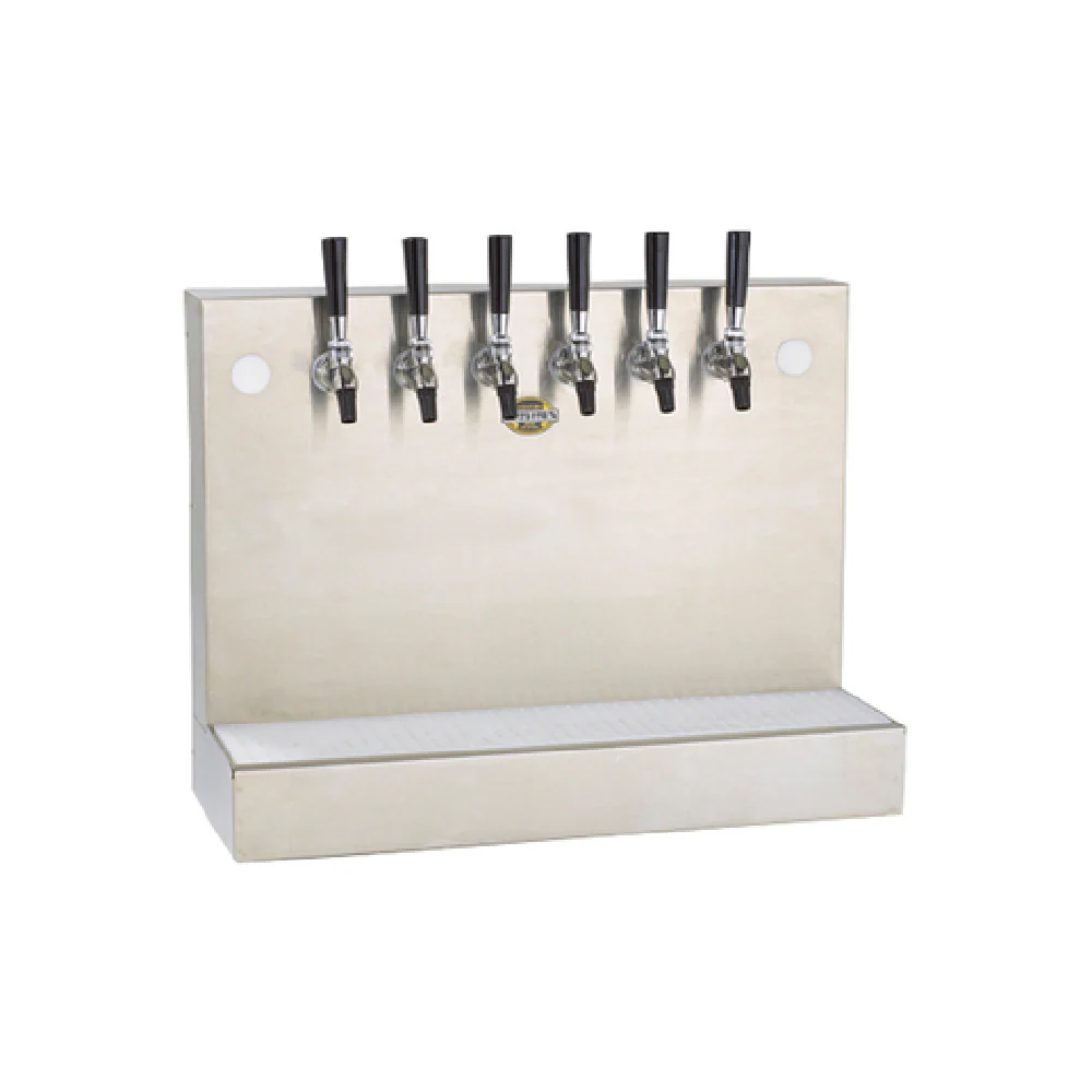Perlick 3775A8B 16 Inch Wall Mount Air Cooled Draft Beer Dispenser with 8 Faucets Perlick 3775A8B 16 Inch Wall Mount Air Cooled Draft Beer Dispenser with 8 Faucets