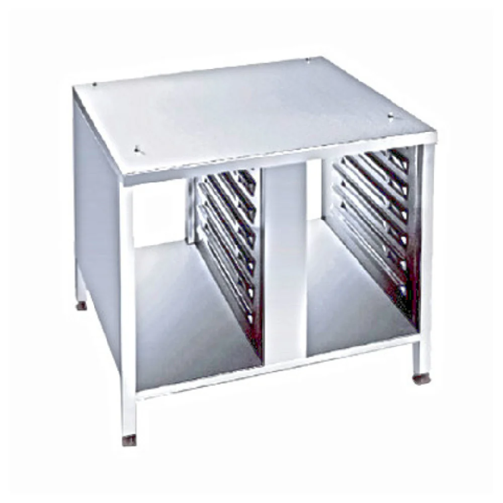 Rational 60.30.331 42 Inch UG II Stationary Oven Stand Stainless Steel with 14 Rails