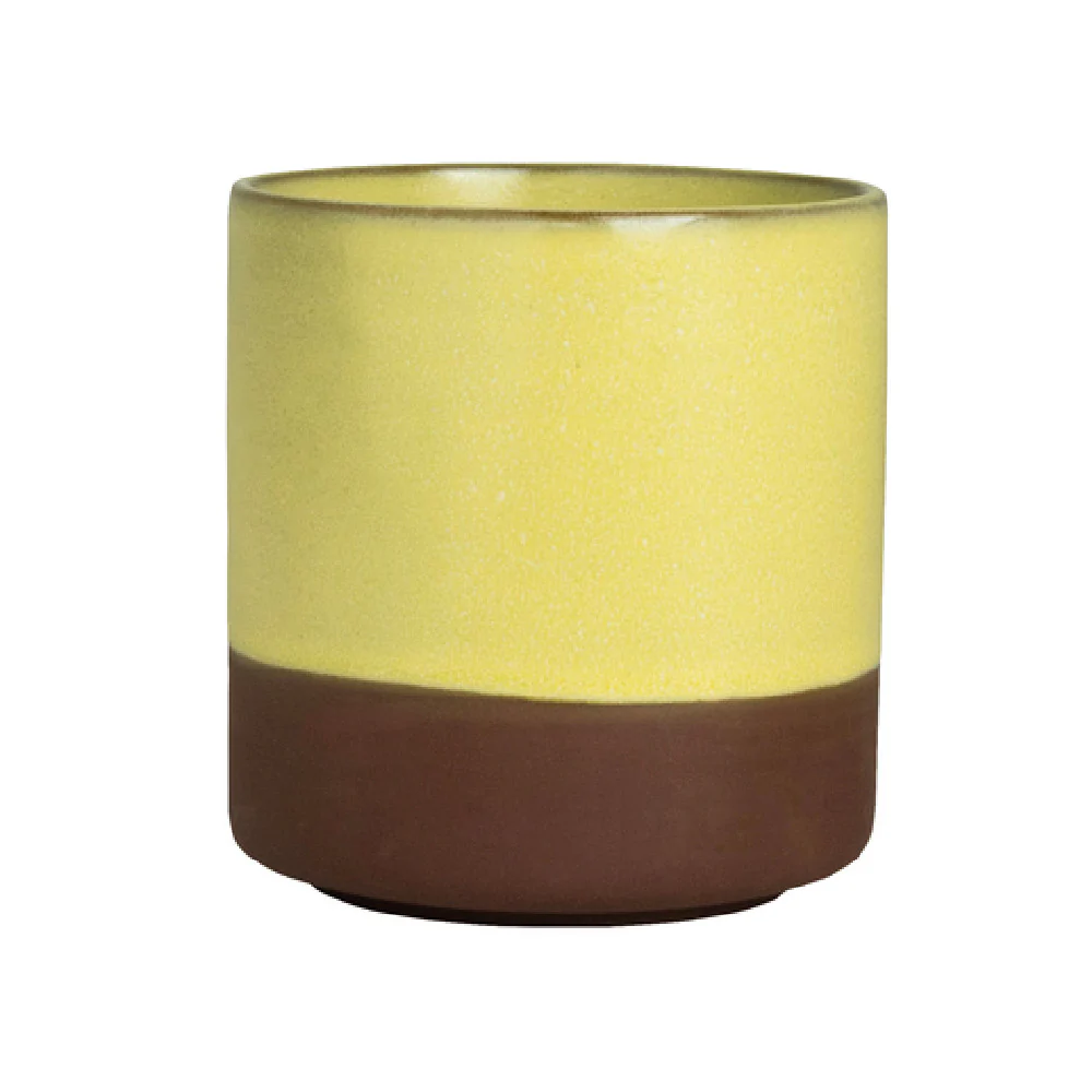 Steelite 6214RT006 8.5 Oz Cup Saffron Spice Porcelain 12 Packs