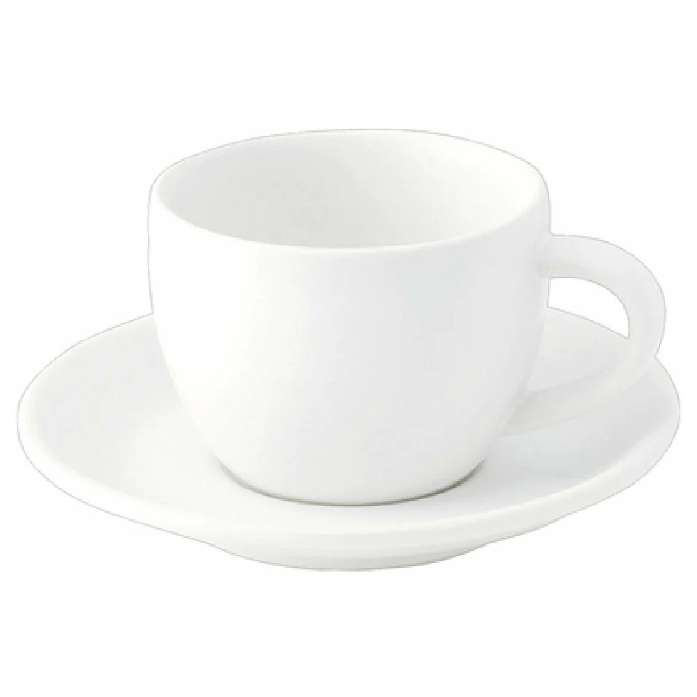 1880 Hospitality L5800000525 3-1/2 Oz Espresso Cup Rolled Edge Handled Porcelain