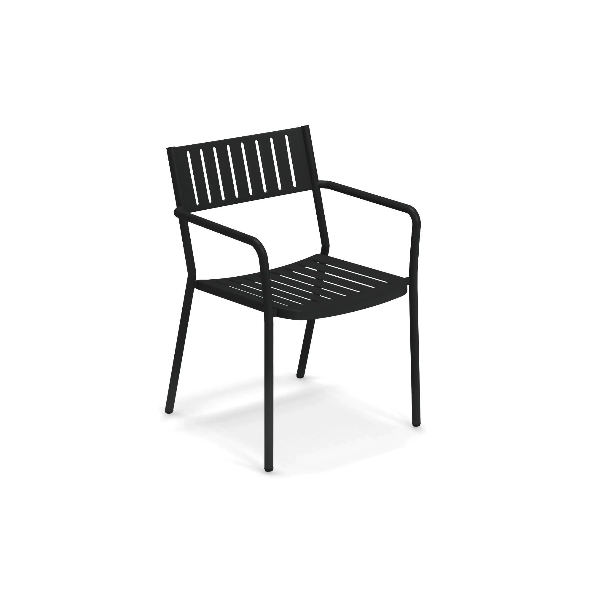 emuamericas llc E147-24 22 Inch Outdoor Armchair Steel with Slat Back and Seat emuamericas llc E147-24 22 Inch Outdoor Armchair Steel with Slat Back and Seat