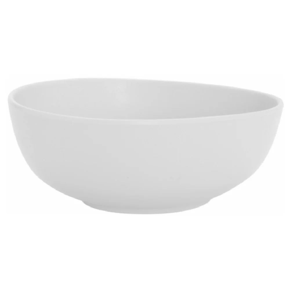 GET Enterprises B-1200-W 11 Oz. Round Side Dish Bowl Melamine White 2 Dozen Cases