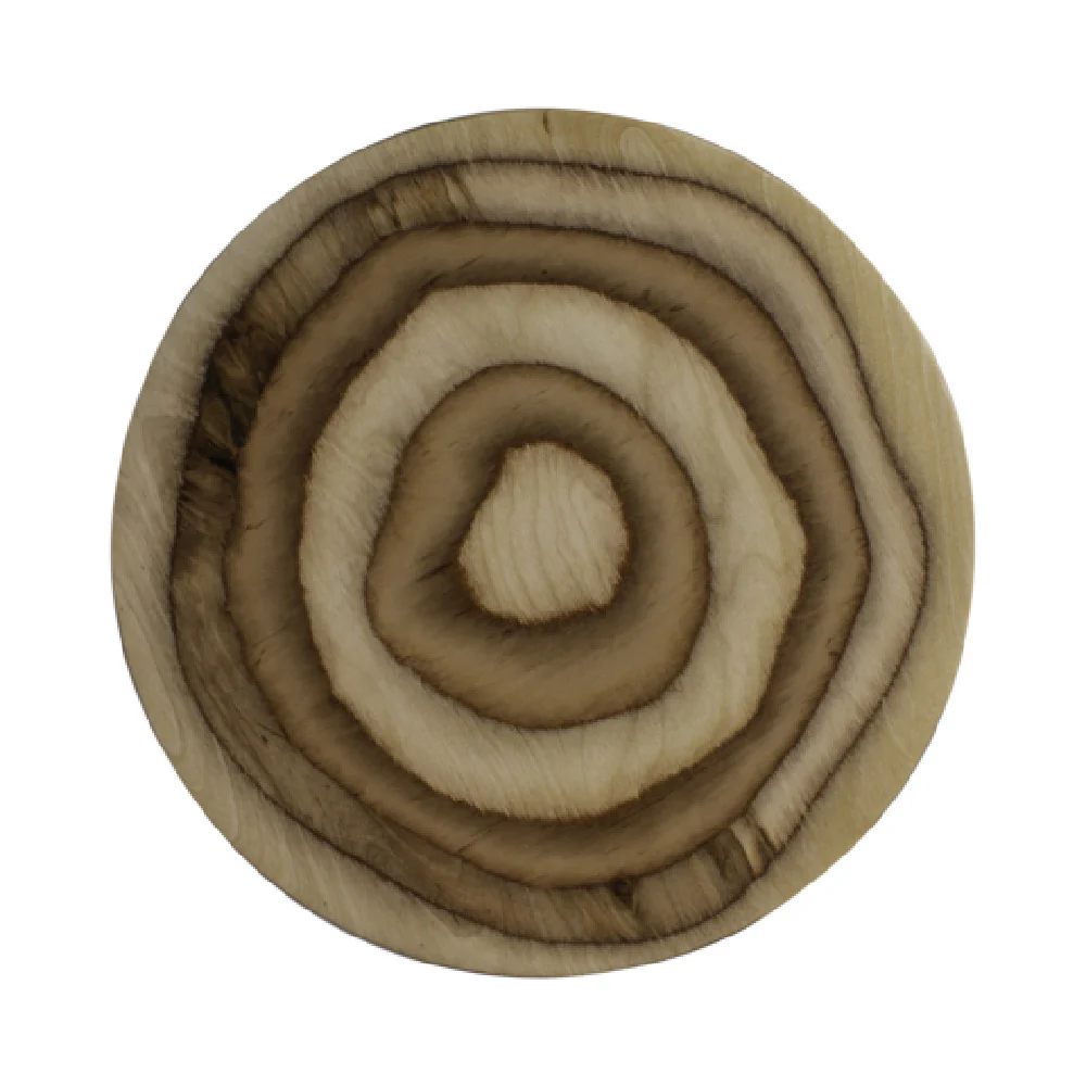 Steelite 6525DL003 12.5 Inch Creations Wood Plate Round Ceramic - Maritime