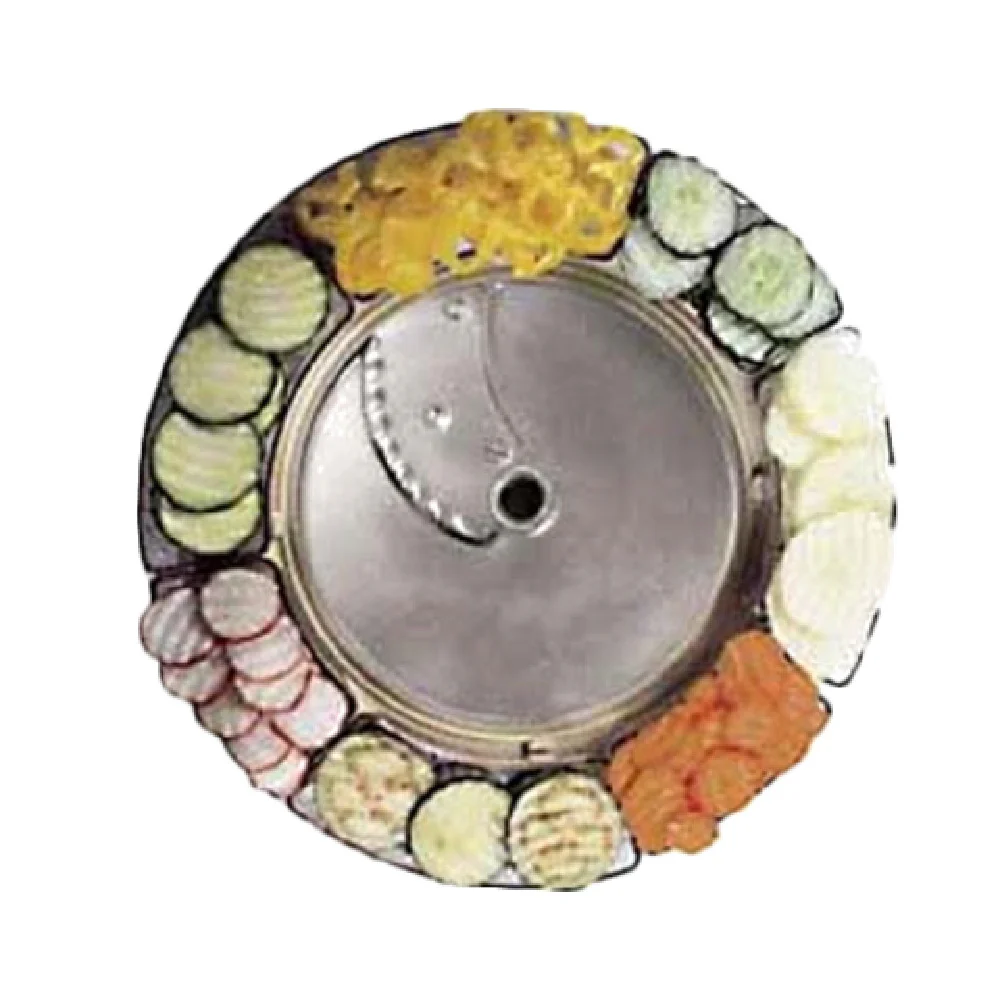 Optional 5mm Stainless Steel Ripple Cut Slicing Disc for Food Processor, Robot Coupe 27070W Optional 5mm Stainless Steel Ripple Cut Slicing Disc for Food Processor, Robot Coupe 27070W