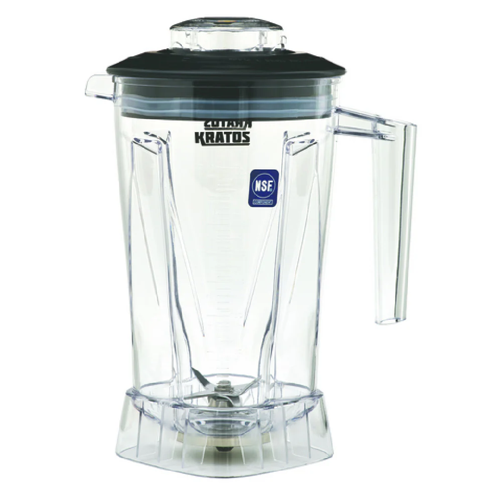 Hubert 214474 Kratos 29B-009 Replacement Blender Jar For Kratos Blenders 64 Oz. Capacity Hubert 214474 Kratos 29B-009 Replacement Blender Jar For Kratos Blenders 64 Oz. Capacity