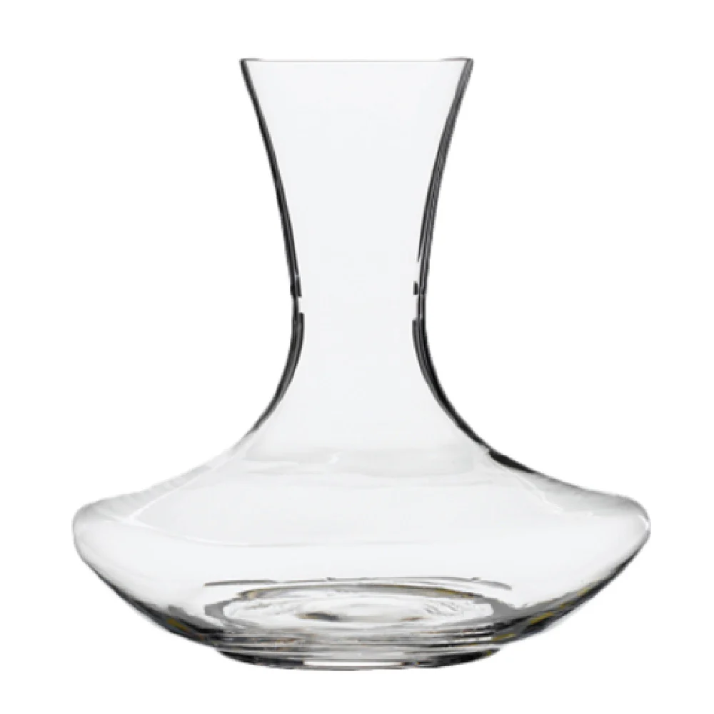 Steelite 4810R100 1.5 Qt Wine Decanter Crystalline Glass with Special Rim Treatment