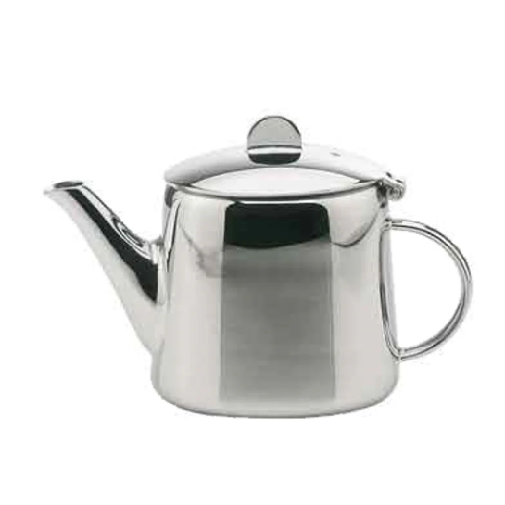 BauscherHepp 13.4403.0700 25 Oz Teapot Hinged Silver-plated Stainless Steel BauscherHepp 13.4403.0700 25 Oz Teapot Hinged Silver-plated Stainless Steel