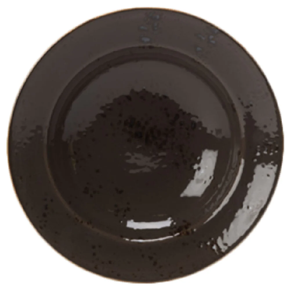 Steelite 11540372 12 Oz Nouveau Bowl 10-5/8 Inch Diameter Ceramic Grey Finish