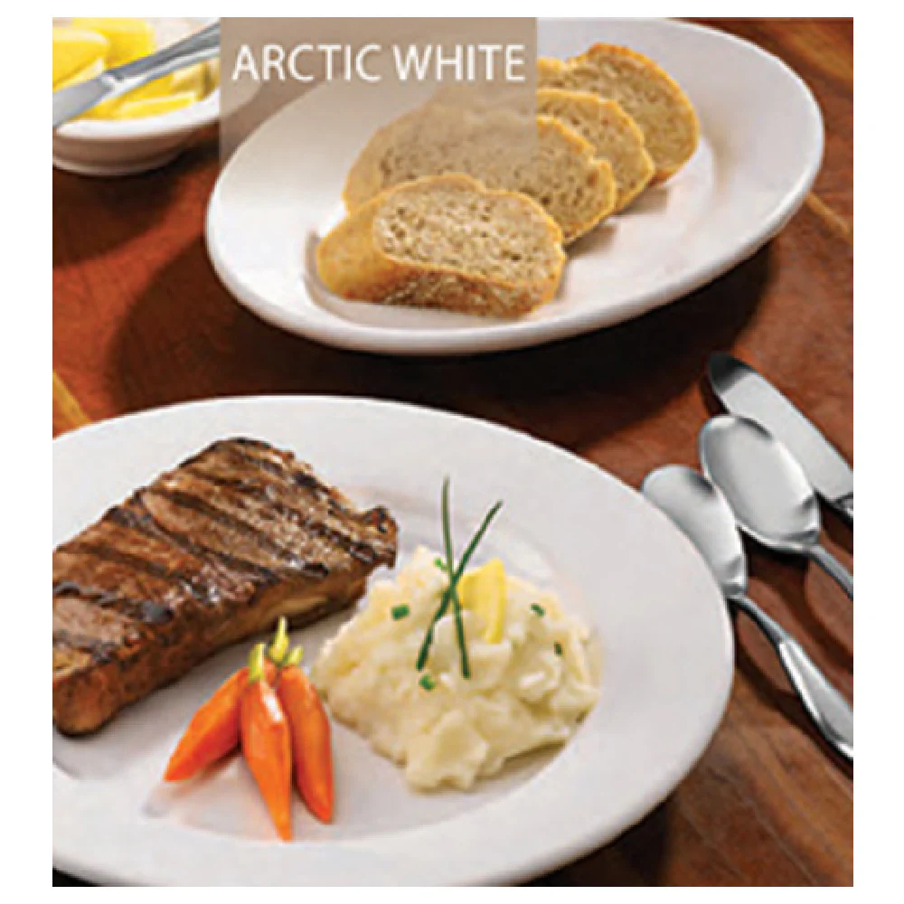 Steelite HL22410000 9 Inch Round Plate Narrow Rim Arctic White 24 Packs Steelite HL22410000 9 Inch Round Plate Narrow Rim Arctic White 24 Packs