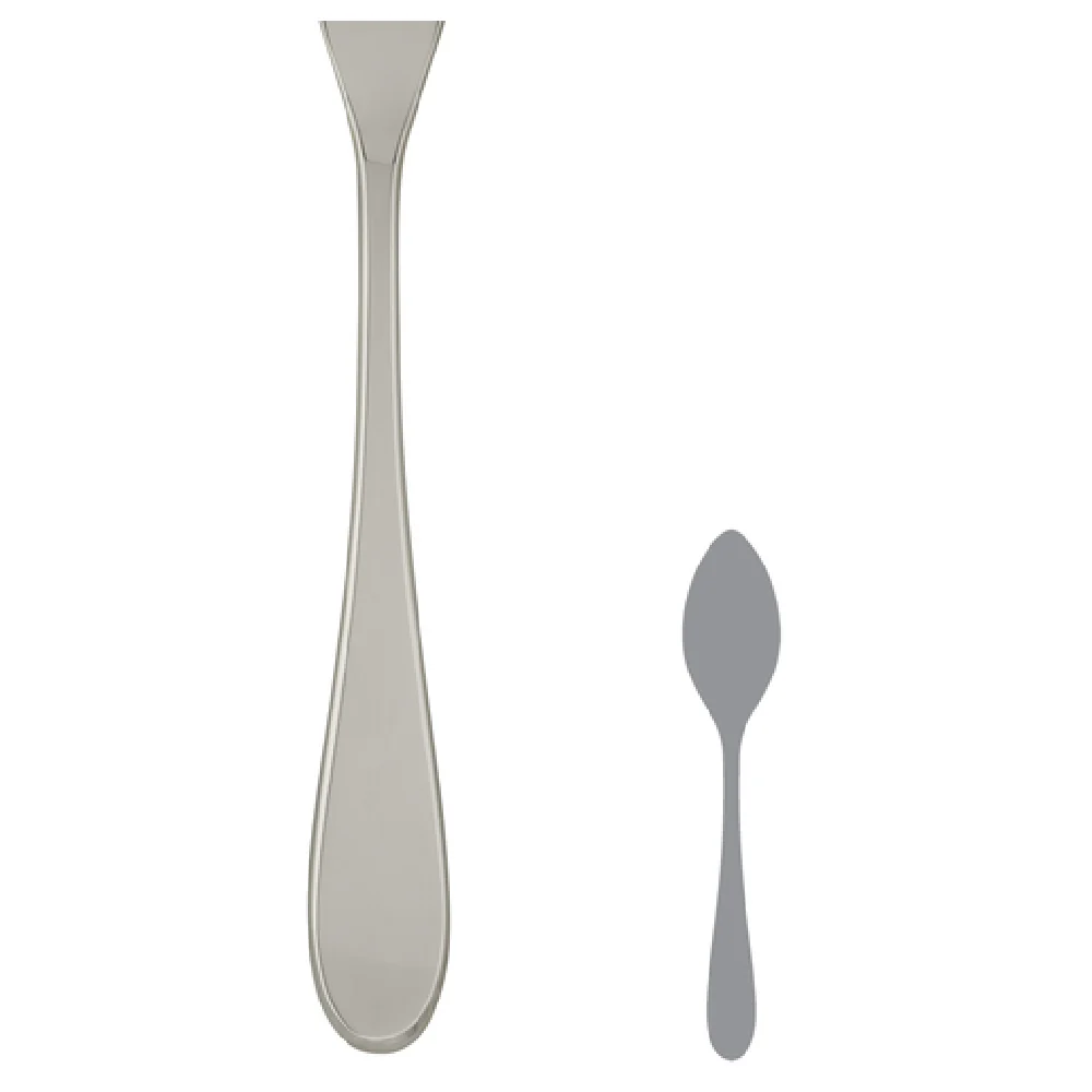 Steelite 5505J005 4-1/2 Inch Demitasse Spoon 18/10 Stainless Steel with Polished Finish Steelite 5505J005 4-1/2 Inch Demitasse Spoon 18/10 Stainless Steel with Polished Finish
