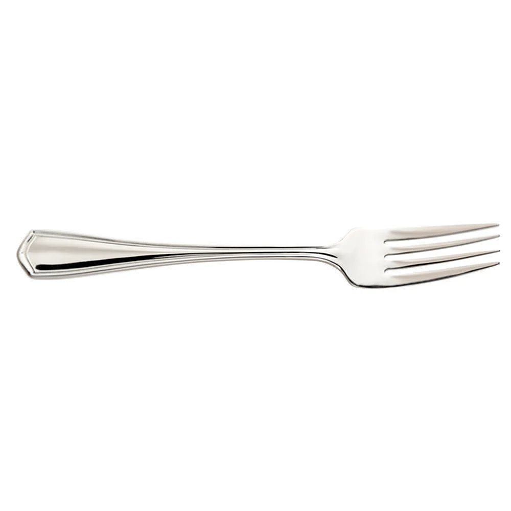 1880 Hospitality 2305FDLF 8-1/2 Inch Fluted Border European Dinner Fork 18/10 Stainless Steel