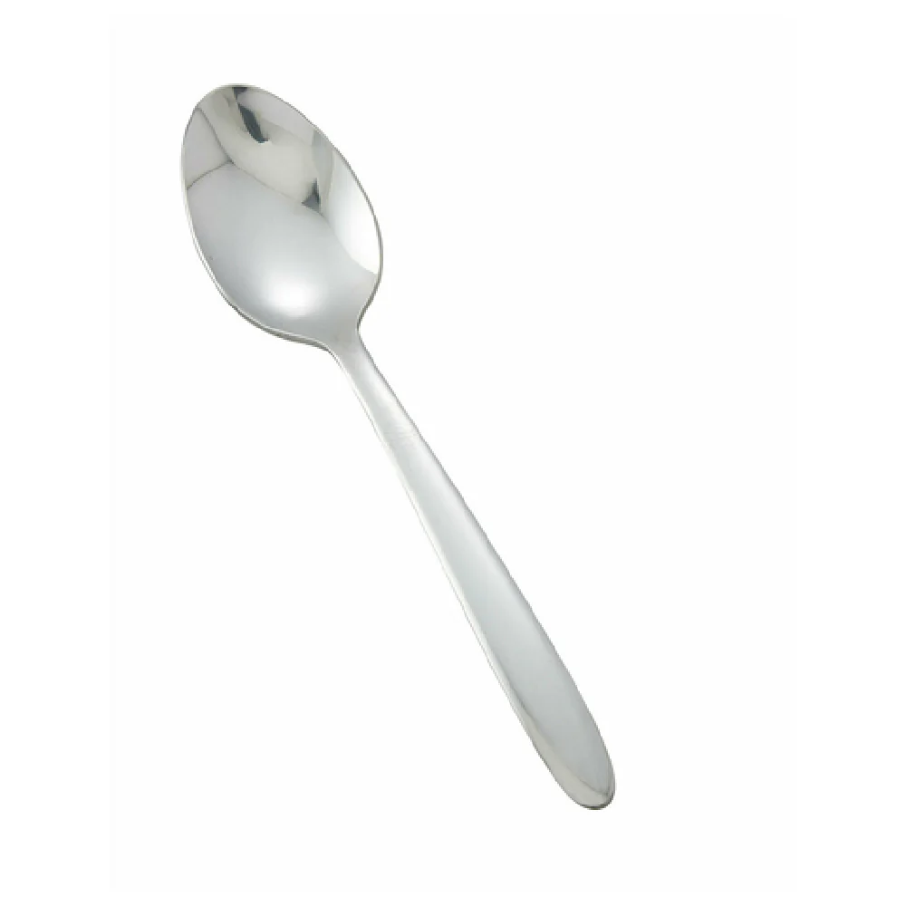 Winco 0019-01 5-7/8 Inch Heavy Weight Teaspoon Flute Mirror Finish 18/0 Stainless Steel