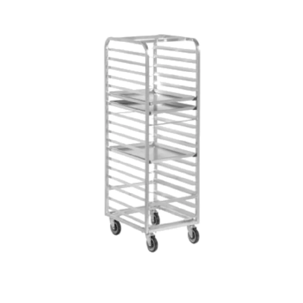 Channel WA05 20 Inch Bun Pan Rack with Swivel Casters Aluminum Construction Channel WA05 20 Inch Bun Pan Rack with Swivel Casters Aluminum Construction