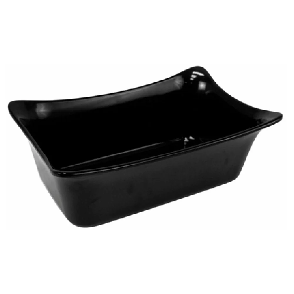 BauscherHepp TB3314 GN 1/4 Size 2 Quart Deli Crock Melamine Black