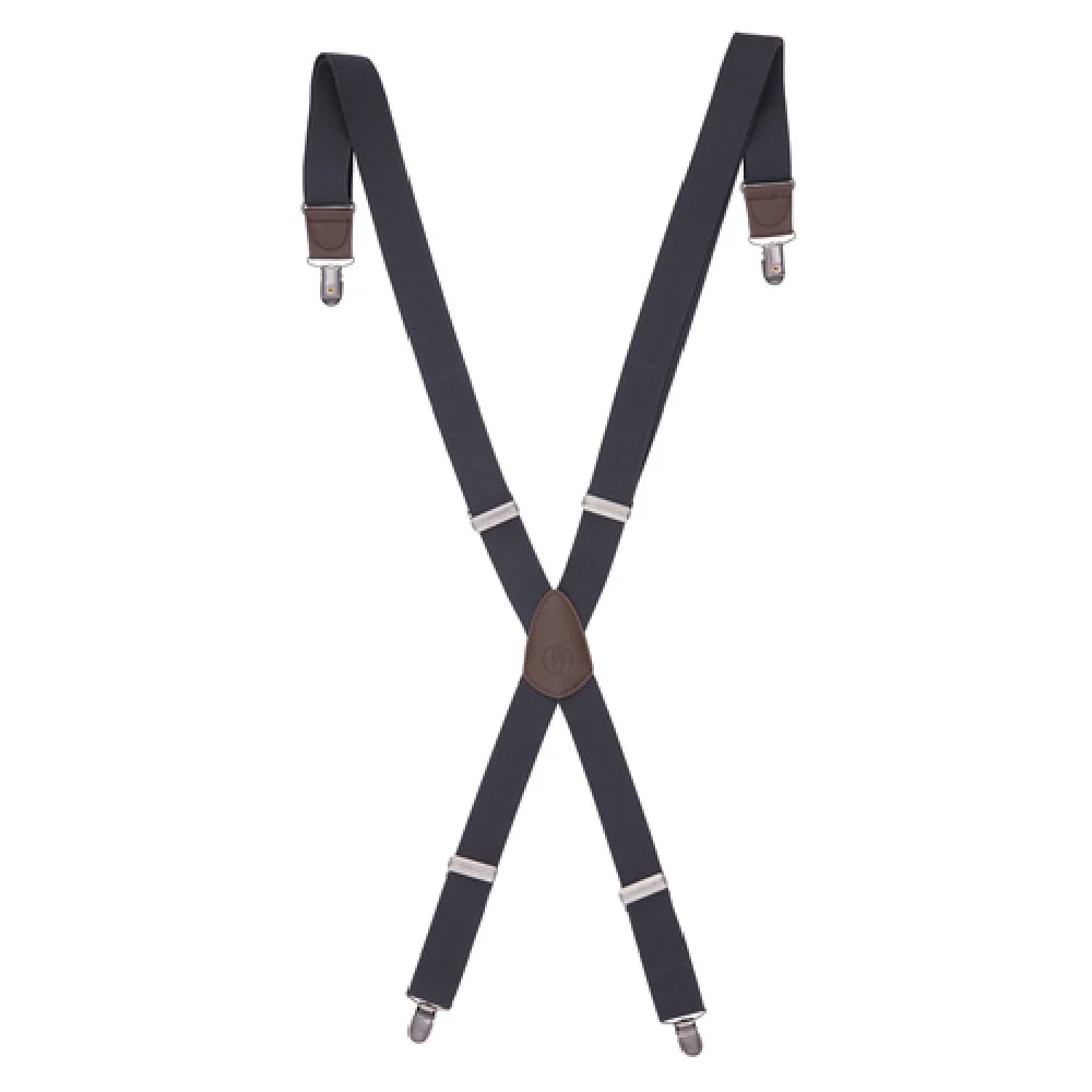 Chef Works XNN01GRY0 1-1/4 Inch Strap Gray Suspenders with Durable Elastic Chef Works XNN01GRY0 1-1/4 Inch Strap Gray Suspenders with Durable Elastic