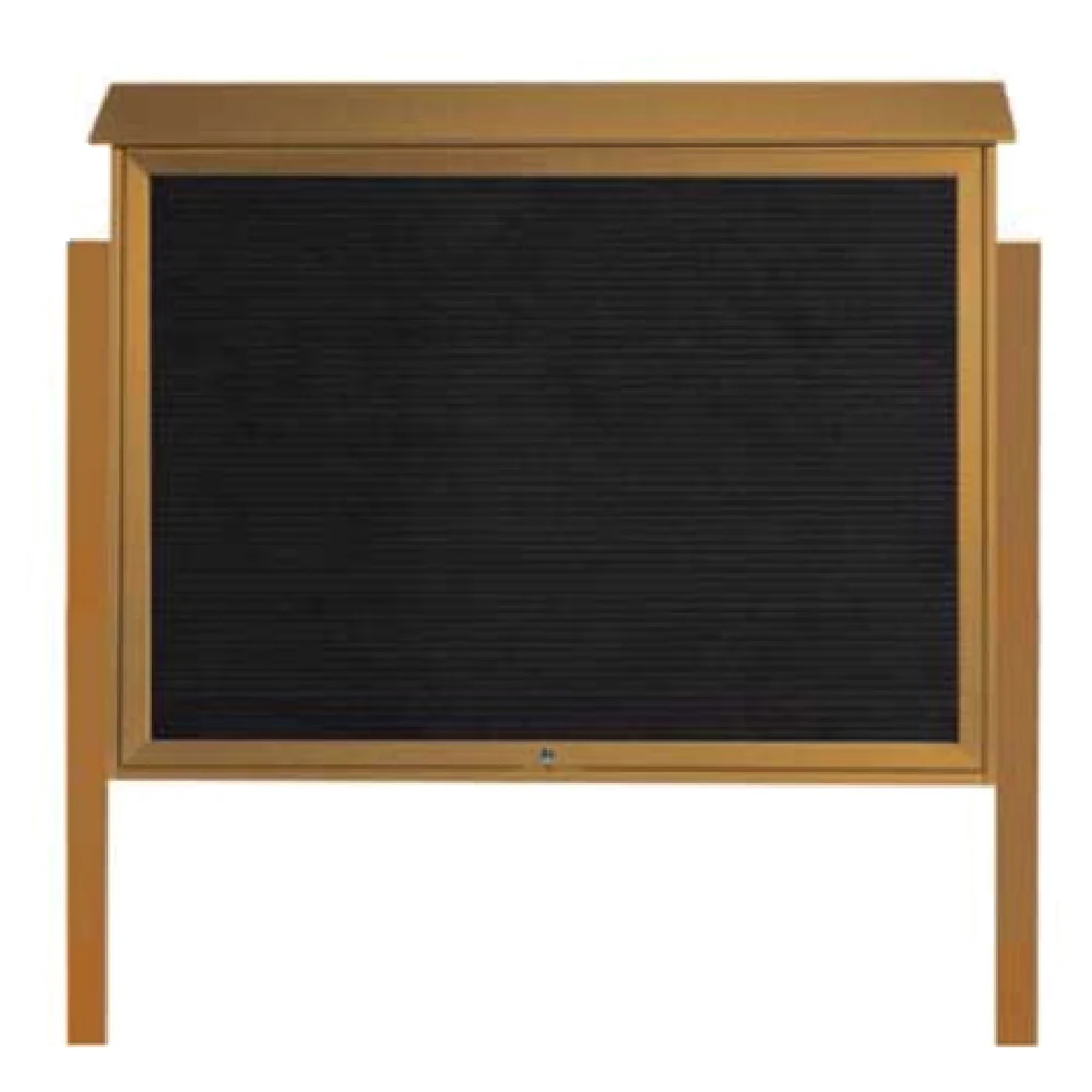 Aarco PLD4052TLDPP-5 52 Inch Freestanding Message Center Weatherproof Plastic Aarco PLD4052TLDPP-5 52 Inch Freestanding Message Center Weatherproof Plastic