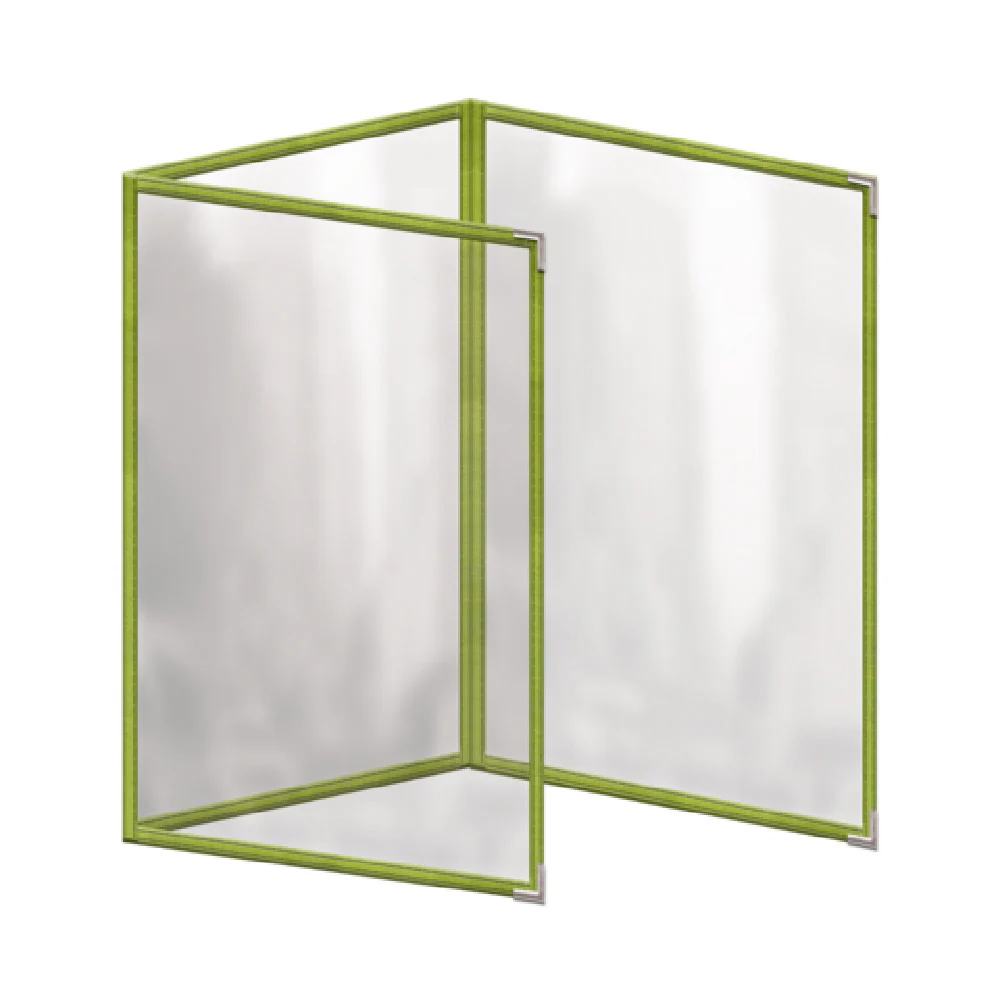 Risch TET 8.5X11-NYLON 8-1/2 Inch Deluxe Sewn Nylon Menu Cover with Vinyl Finish