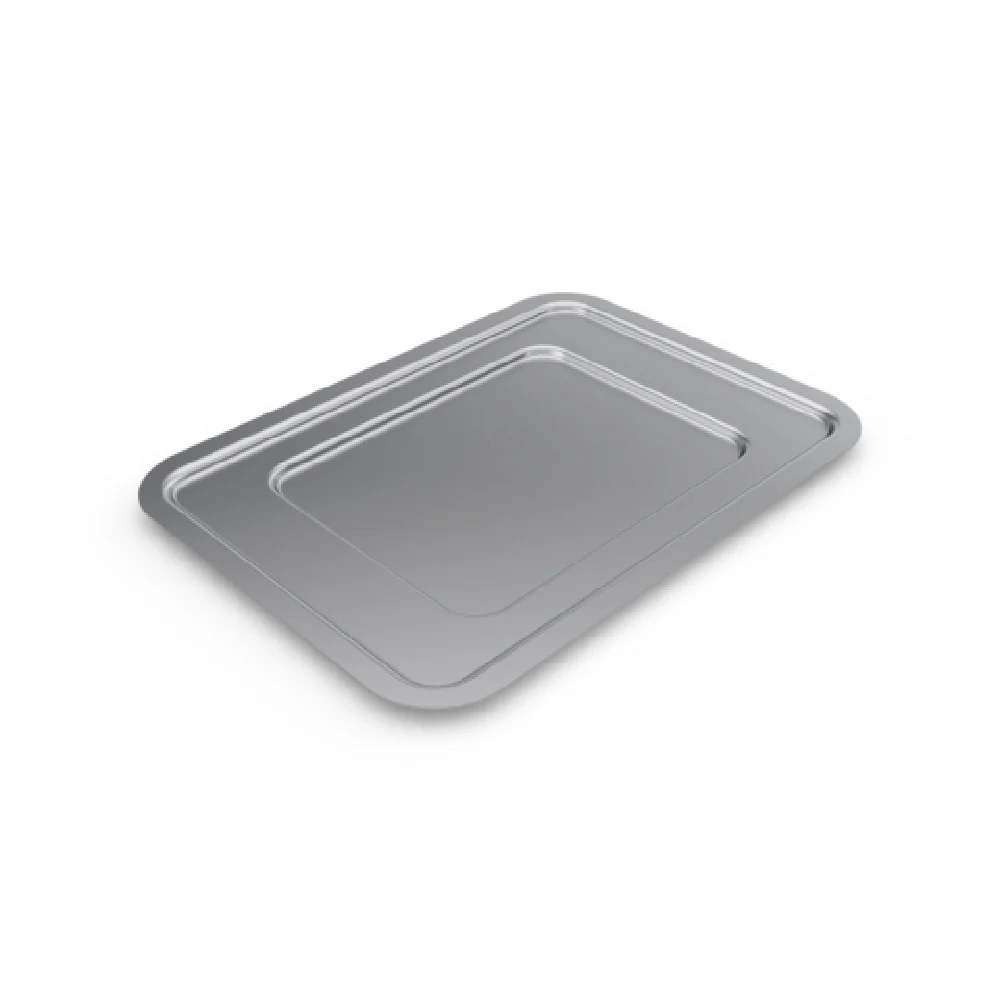 Chicago Metallic 90800 11 Inch Aluminum Detroit Style Pizza Pan Lid