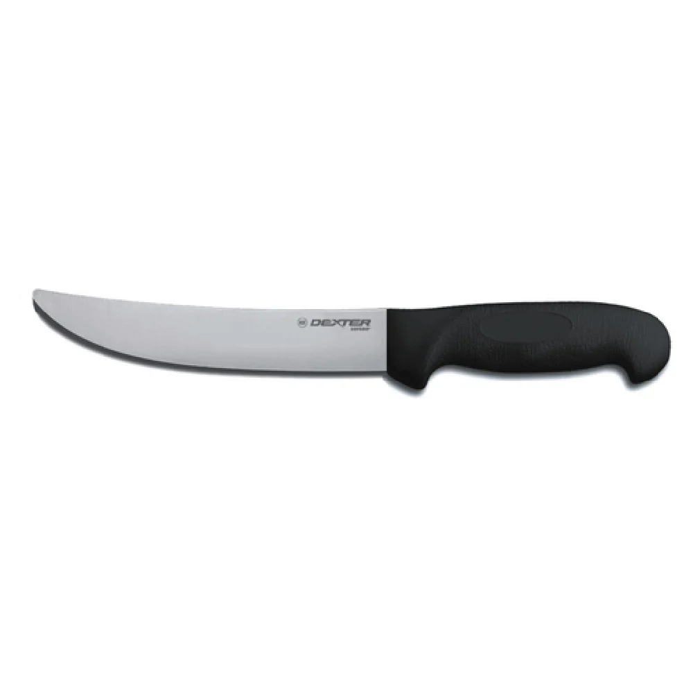 Dexter Russell SG132-8BRT 8 Inch Blade 5 Inch Handle Cimeter Knife Black Plastic