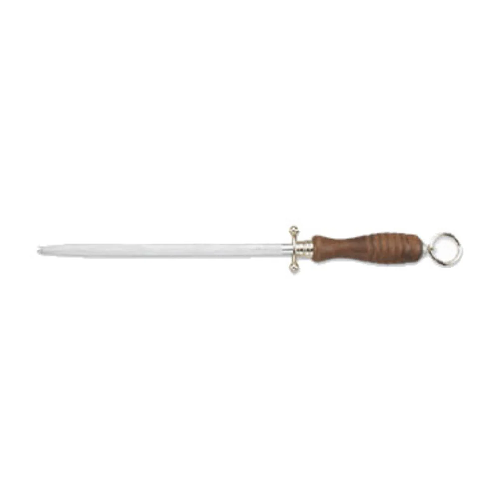 Mundial 3313-10 10 Inch Round Sharpening Steel Wood Handle NSF Certified Mundial 3313-10 10 Inch Round Sharpening Steel Wood Handle NSF Certified