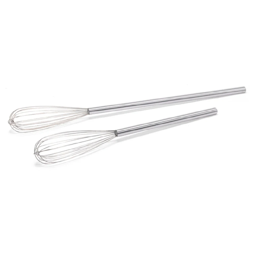 Carlisle 40681 36 Inch Fully-sealed French Whip Rust-free Stainless Steel with Spring Wire Loops Carlisle 40681 36 Inch Fully-sealed French Whip Rust-free Stainless Steel with Spring Wire Loops