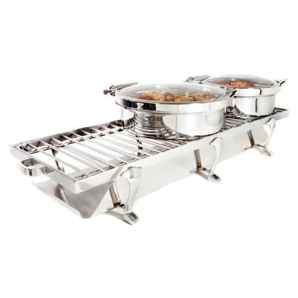 Steelite DW08H40DGSS 40 Inch Heater Stand with 18/10 Stainless Steel Finish