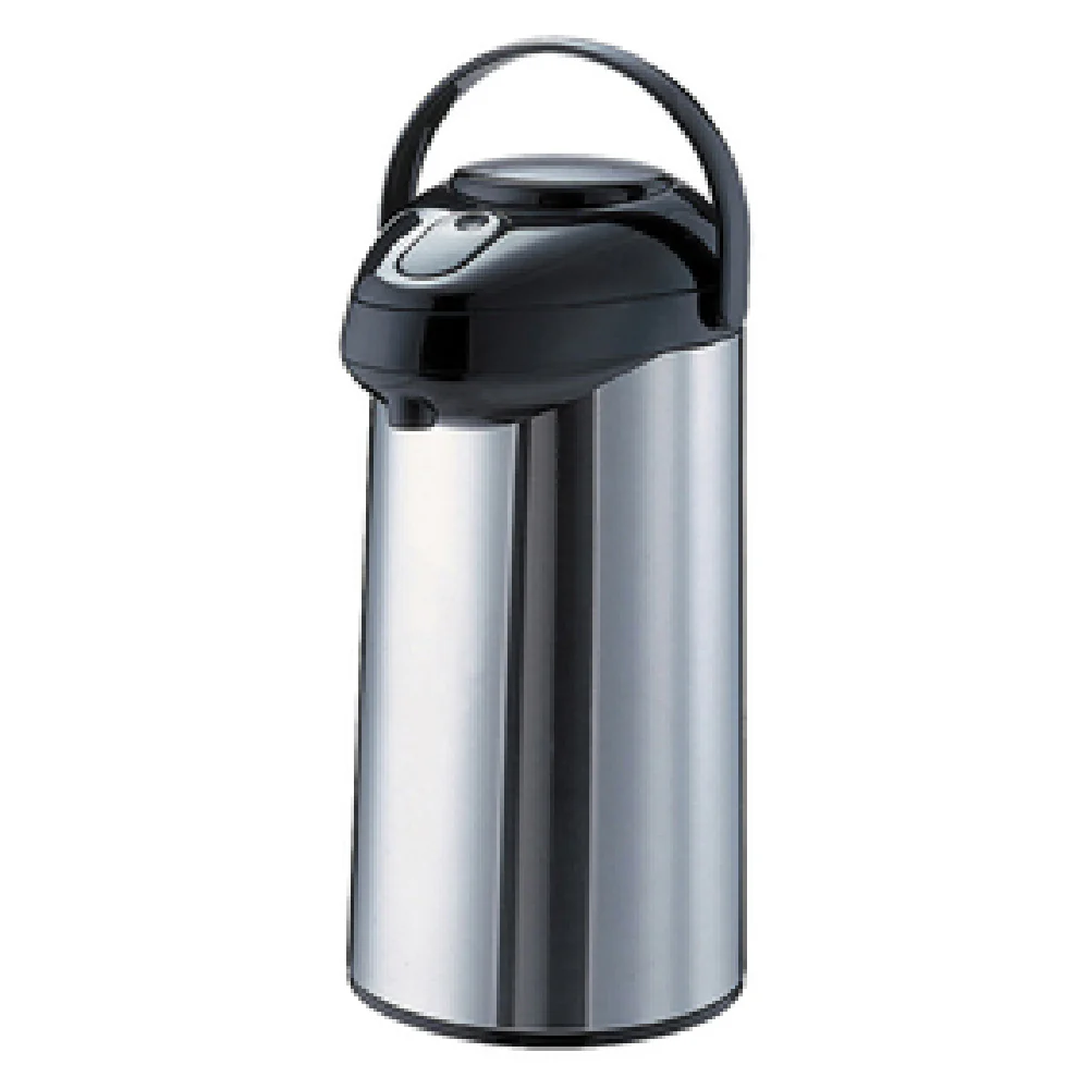 Service Ideas GLAP220 2.2 Liter Airpot Stainless Steel with Glass Liner