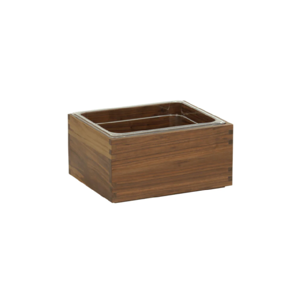 Cal Mil 23184-10-78 13.25 Inch Ice Housing with Walnut Finish Wood Cal Mil 23184-10-78 13.25 Inch Ice Housing with Walnut Finish Wood