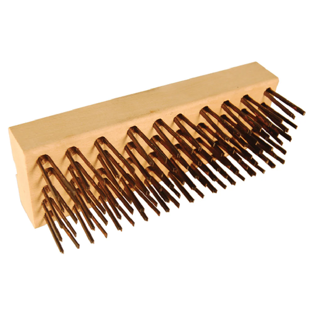 Prince Castle CC-1 4 Inch Wood Head Coarse Brush with Metal Bristles Prince Castle CC-1 4 Inch Wood Head Coarse Brush with Metal Bristles