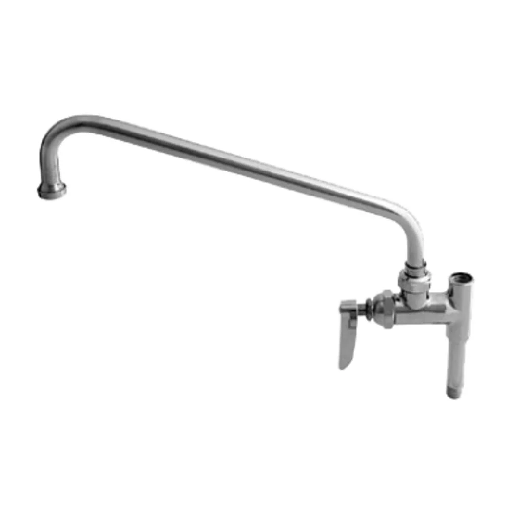 T&S Brass B-0157-M Add-on Faucet 18 Inch for Pre-rinse Units with Nipple