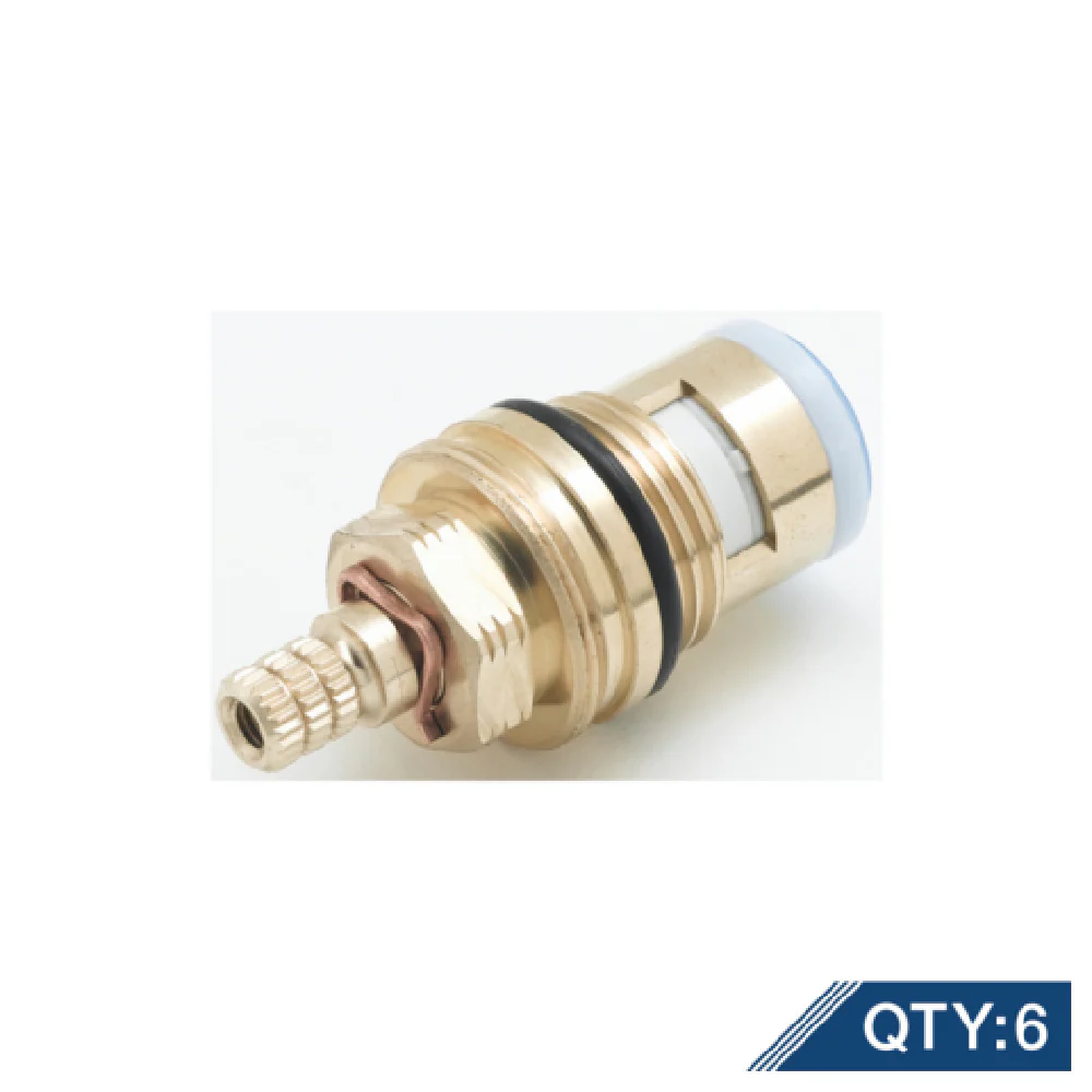 T&S Brass 013788-45-PQ6 Ceramic Cartridge LTC 6 Packs for Faucets