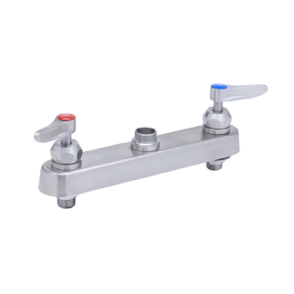 T&S Brass S-1120-CR-LN 12 Inch EverSteel Workboard Faucet with Compression Cartridges