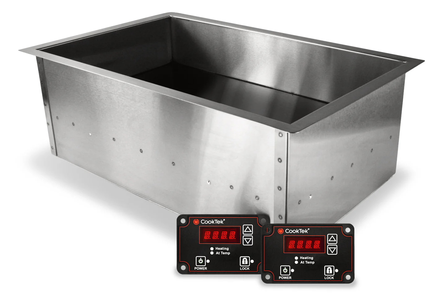 Cooktek 661801 13 Inch Induction Hot Food Well Drop-In Electric with Aluminum Cooktek 661801 13 Inch Induction Hot Food Well Drop-In Electric with Aluminum