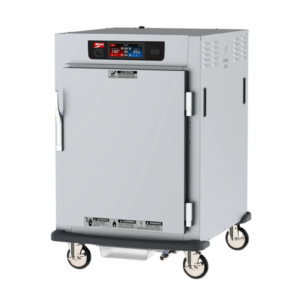 Metro C595L-SFS-LPFSA 30 Inch Mobile Pass-Thru Heated Holding Cabinet with Touch Controls