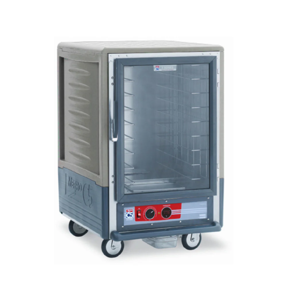 Metro C535-HLFC-4-GYA 27 Inch Heated Cabinet Mobile Insulated with Grey Insulation Armour Metro C535-HLFC-4-GYA 27 Inch Heated Cabinet Mobile Insulated with Grey Insulation Armour
