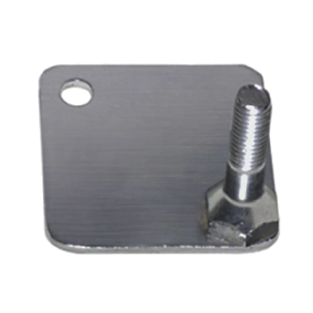 Eagle A226096 Square Foot Plate Space-saving Stainless Steel with Bolt Options
