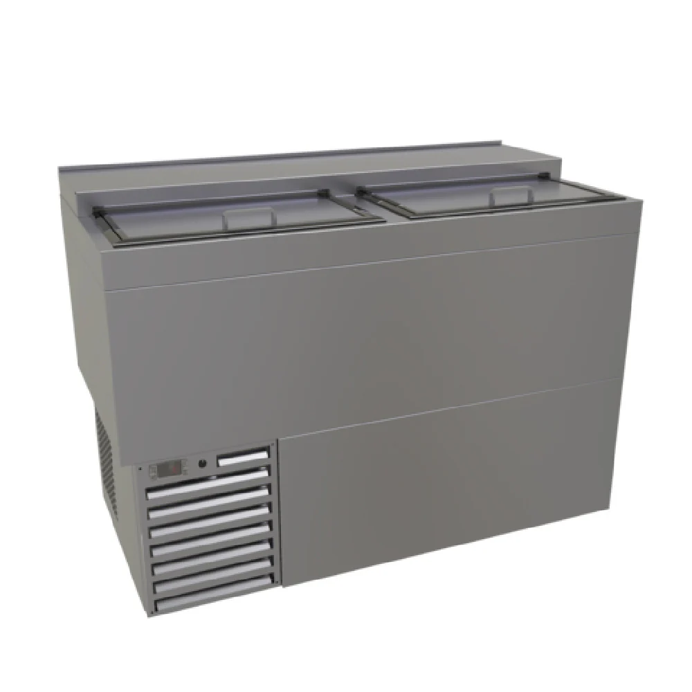 Glastender MF48-S 48 Inch Underbar Glass Froster Stainless Steel With Automatic Defrost