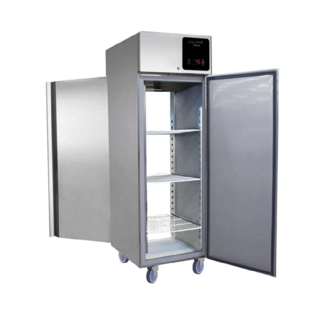 U-Line Corporation UCRP125-SS31A 28 Inch Commercial Refrigerator Pass Thru 25 cu ft
